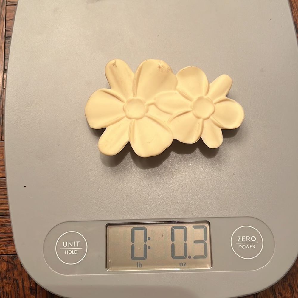 🤩Host Pick😍Vintage 🇫🇷 French flower 🌸 barette - Picture 5 of 5